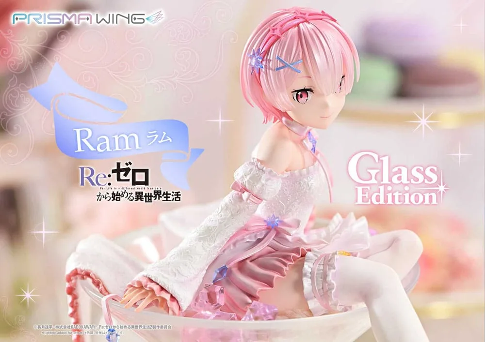 Re:Zero Beeld – Prisma Wing Ram Glass Edition 1/7 24 cm 10