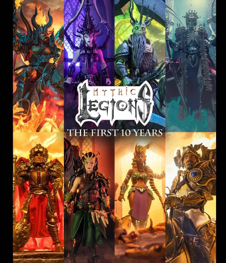 Mythic Legions Hardcover Book – The First 10 Years
