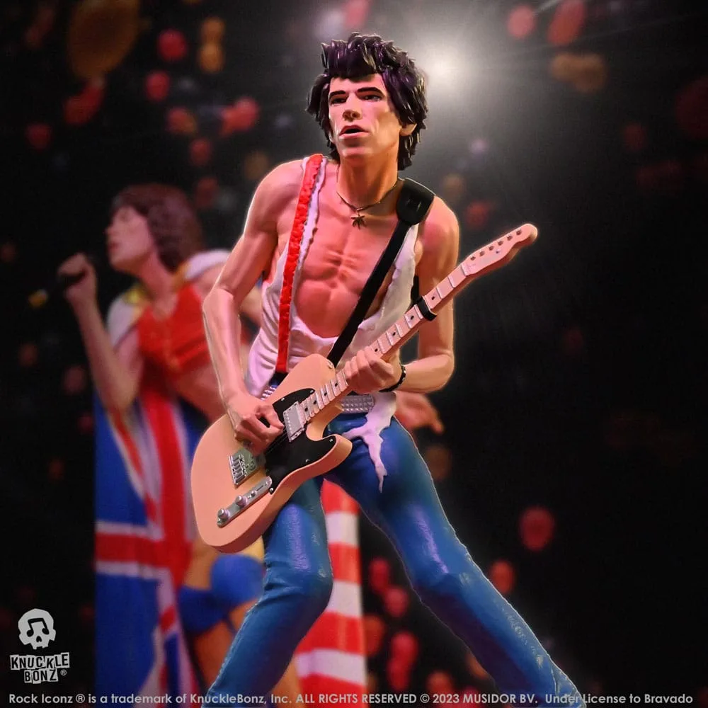 The Rolling Stones Statue – Keith Richards 1981 Tour 22 cm 7