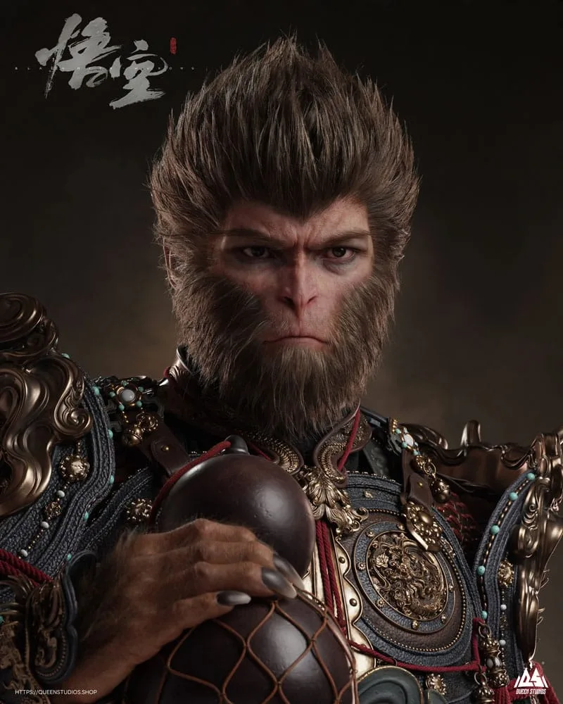 Black Myth Wukong Bust – The Destined 1:1 Scale 100 cm 8