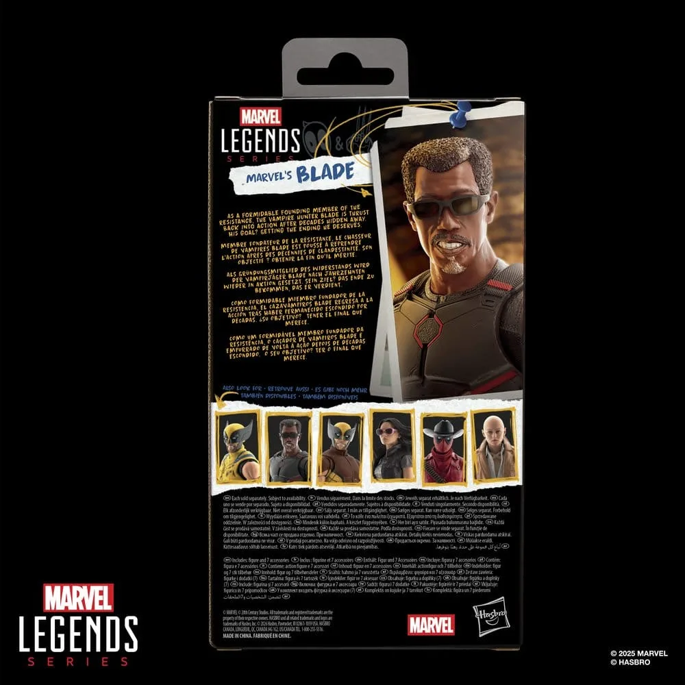 Deadpool & Wolverine actiefiguur – Marvel Legends Blade 15 cm 15