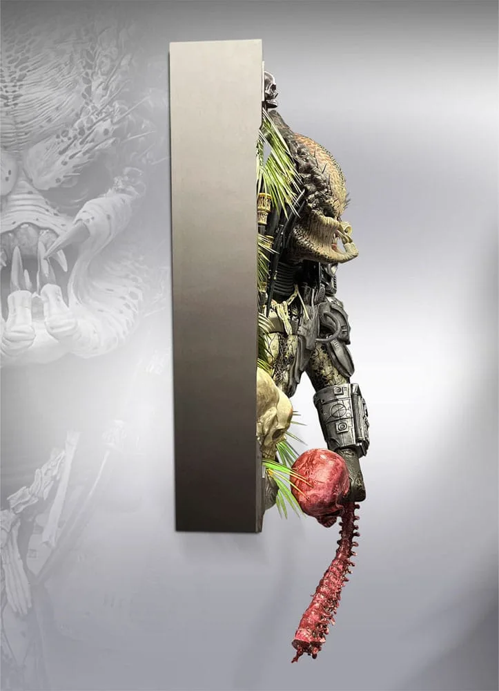 Predator Wandskulptur – Lebensgroß 45 x 81 x 94 cm 2
