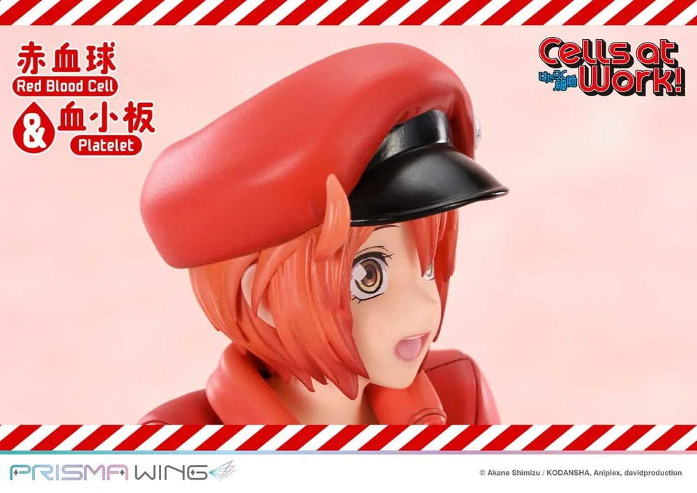 Cells at Work Statue – Red Blood Cell and Platelet 26 cm 10