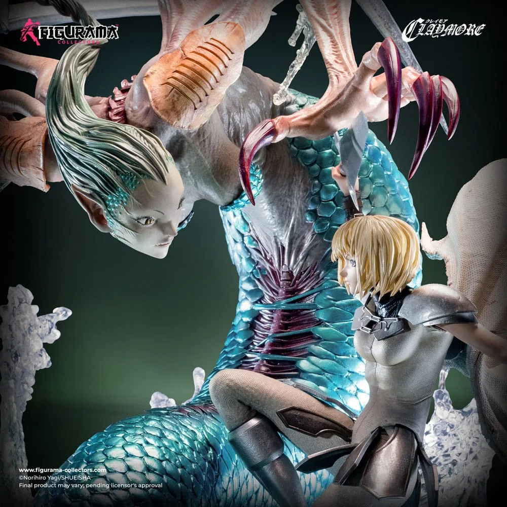 Claymore Statue – Clare vs. Ophelia Elite Exclusive 1:6, 69 cm 8
