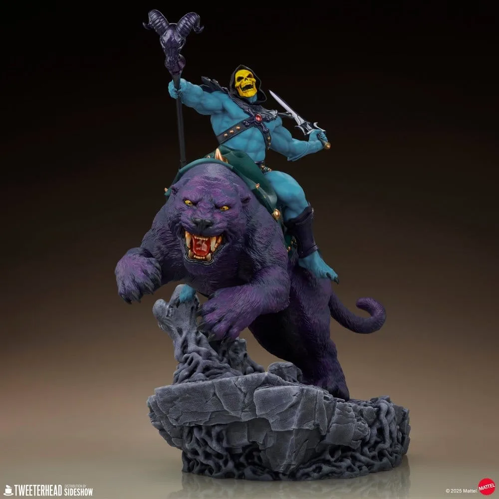 Masters of the Universe Beeld – Skeletor en Panthor 81 cm 9
