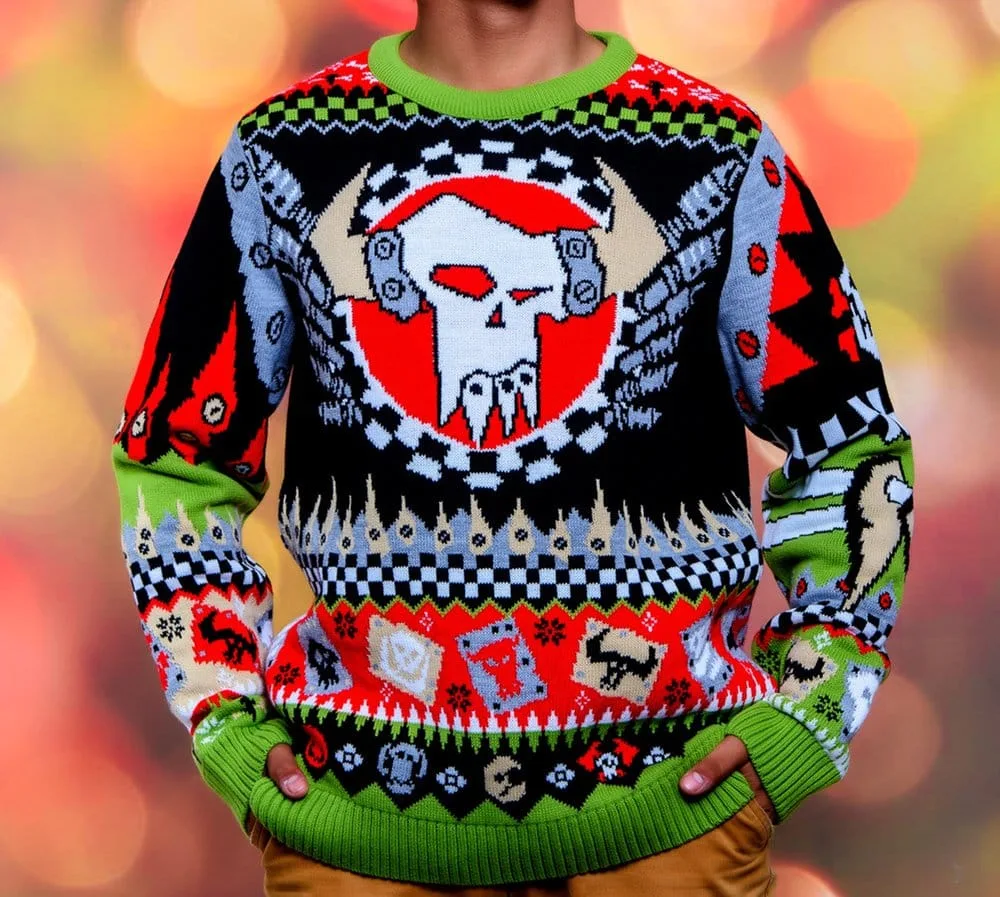 Warhammer 40,000 Christmas Sweater – Ork XL
