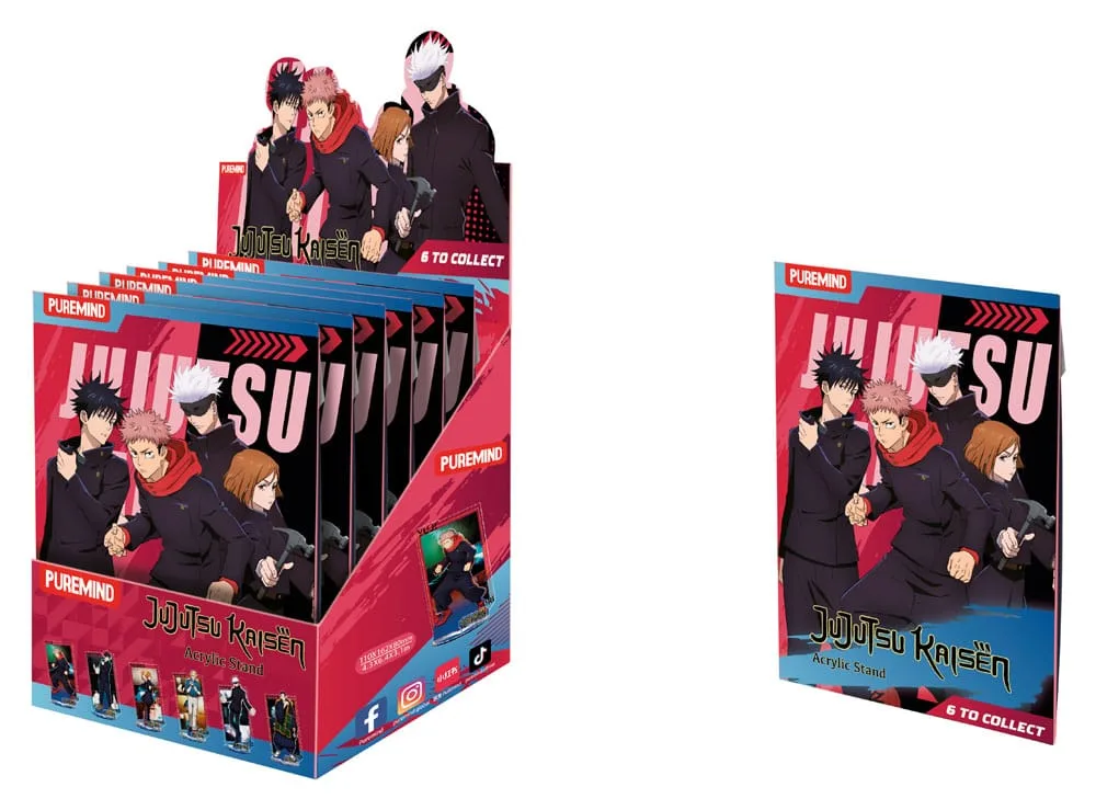 Jujutsu Kaisen Acrylic Stands – Blind Box Display 6 Pieces 2