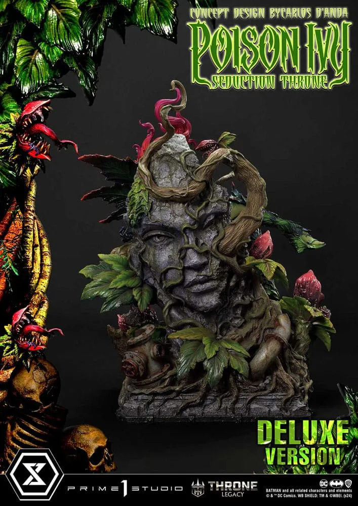 DC Comics Statue – Poison Ivy Seduction Throne Deluxe Bonus 55 cm 12