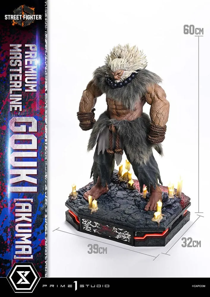 Street Fighter 6 Statue – Akuma Premium Masterline 60 cm 9