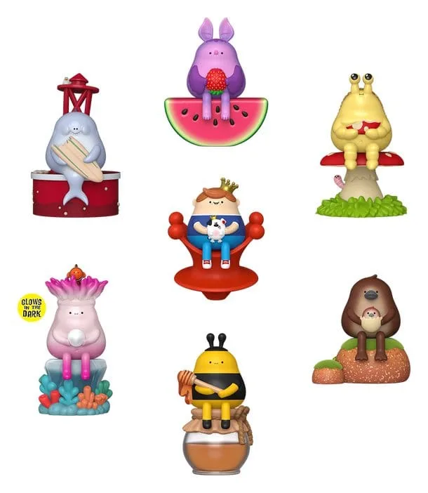 Blonks Vinyl figuren – Animal Afternoon 6 blind boxes 10,2 cm 11