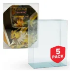 Pokémon Tin Protectors – Evoretro PET 5-Pack 12 x 8 x 15 cm 1