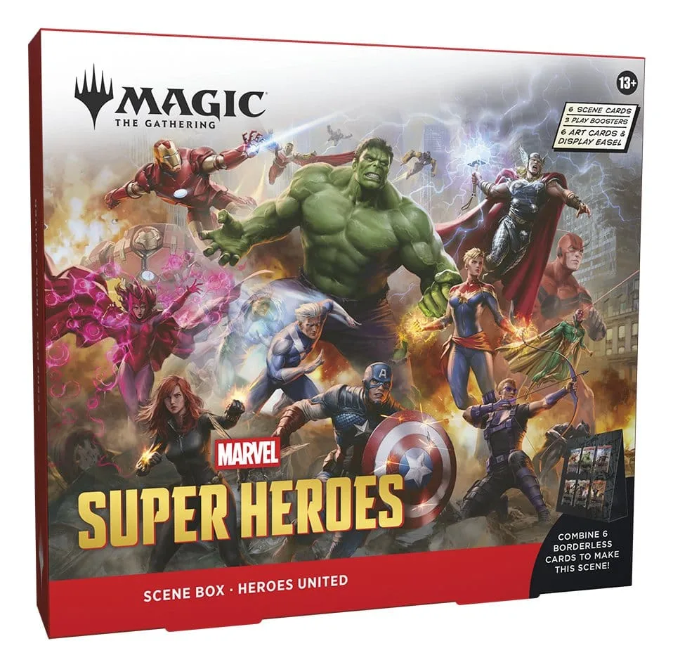 Magic the Gathering Scene Box Display – Marvel Super Heroes English 2