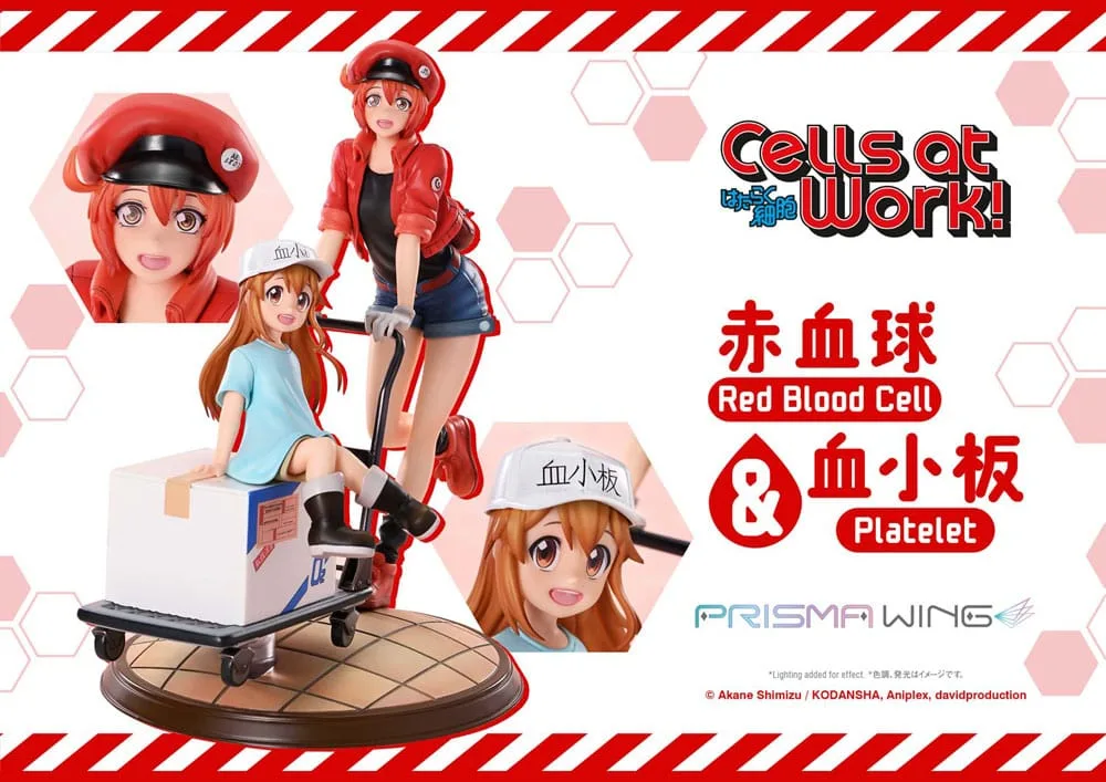 Cells at Work Statue – Red Blood Cell and Platelet 26 cm 2