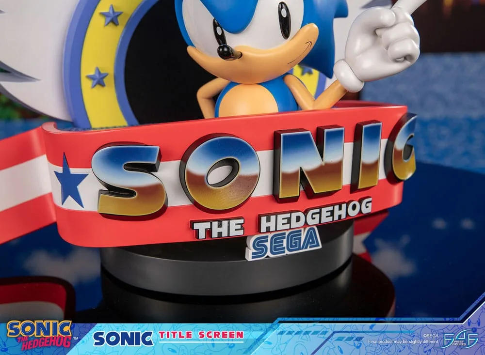 Sonic the Hedgehog Statue – Title Screen 21 cm 13
