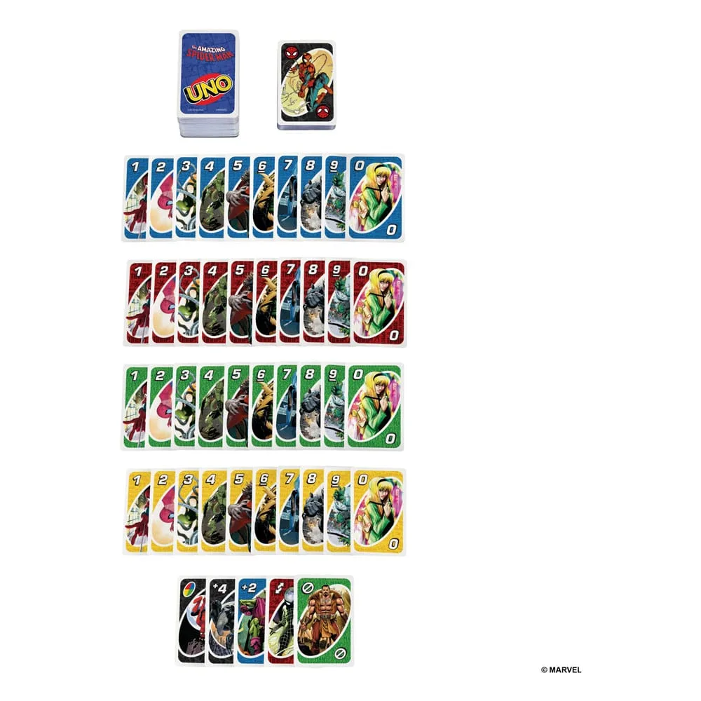 The Amazing Spider-Man Card Game – UNO 4