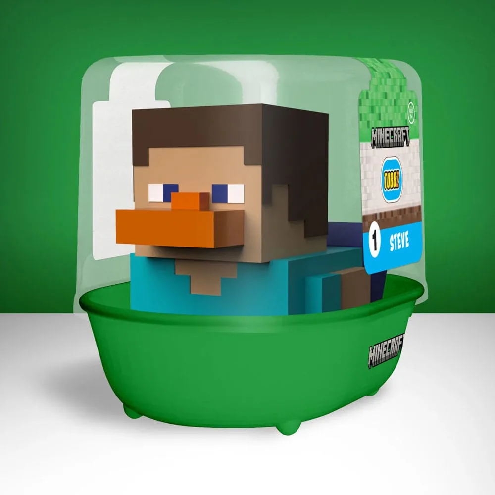 Minecraft PVC Figure – Steve Tubbz 1st Edition 10 cm 4