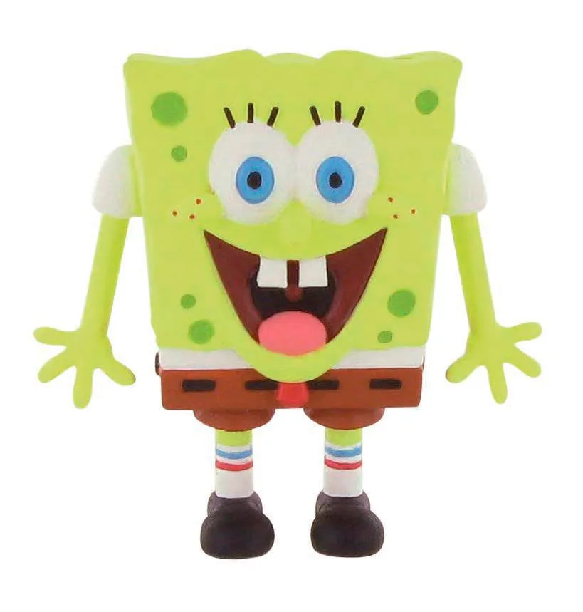 SpongeBob SquarePants Mini Figure – Bikini Bottom Character 7 cm