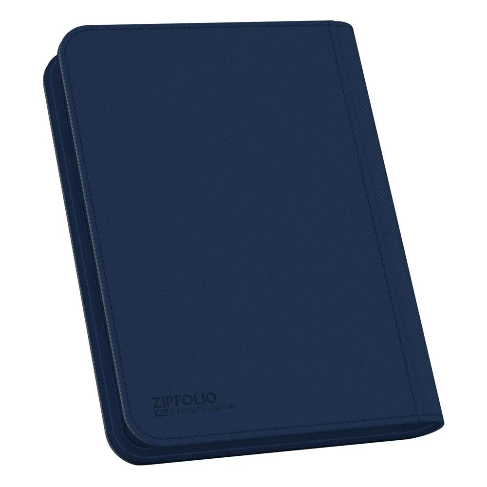 Ultimate Guard Sammelkartenalbum – Zipfolio 160 8-Pocket Xenoskin Blau 4