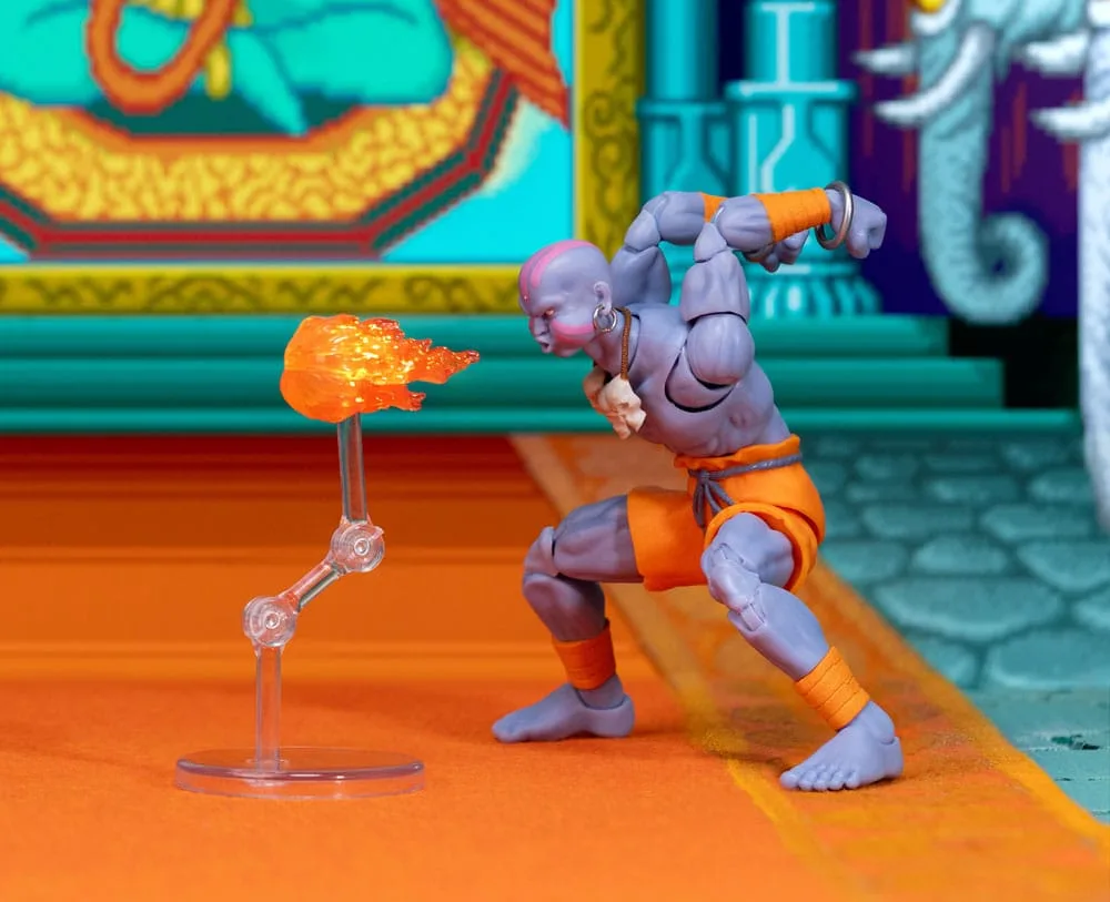 Ultra Street Fighter II Action Figure – Dhalsim Deluxe 15 cm 2