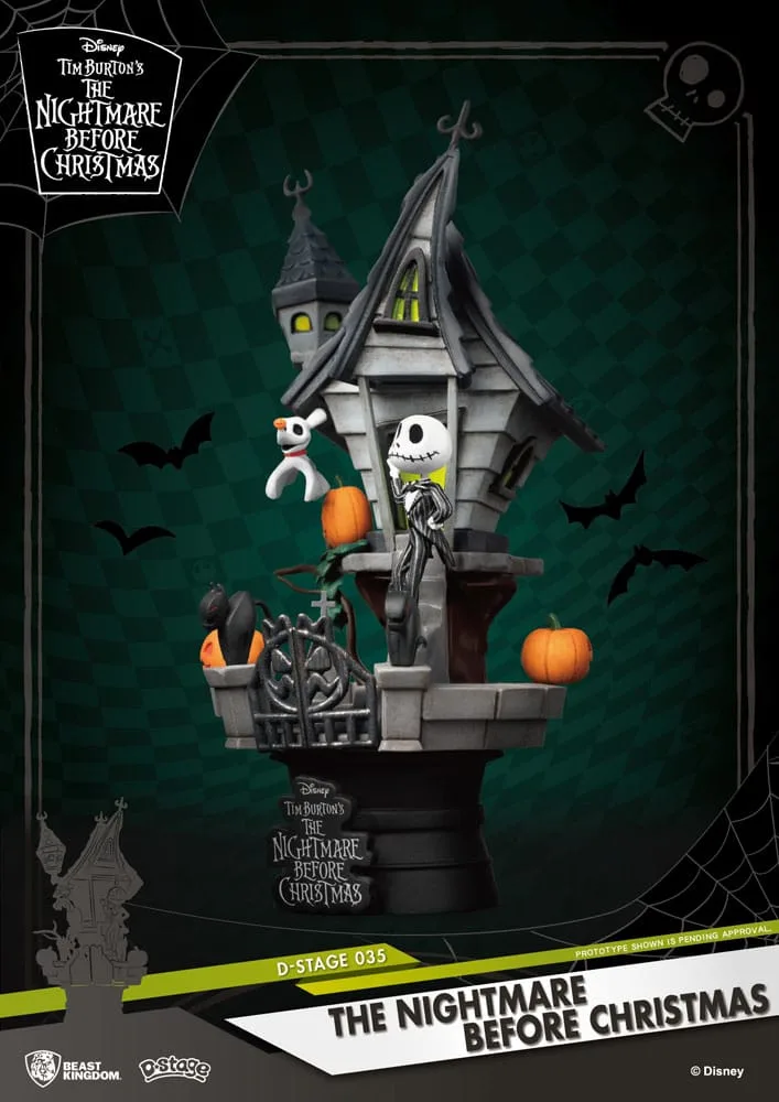 Nightmare Before Christmas Diorama – Jack’s Haunted House 15 cm 2