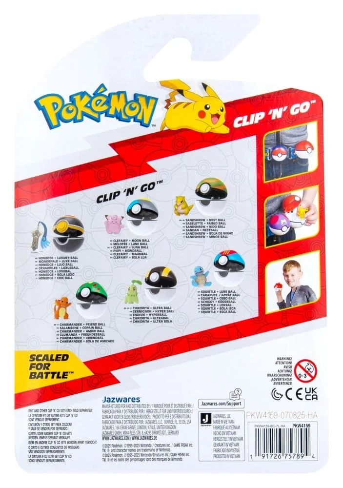 Pokémon Minifigures – Clip ‘n’ Go Poké Balls Series 22 Assortment 6