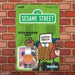 Sesame Street Action Figure – Typewriter Guy ReAction Wave 6 4