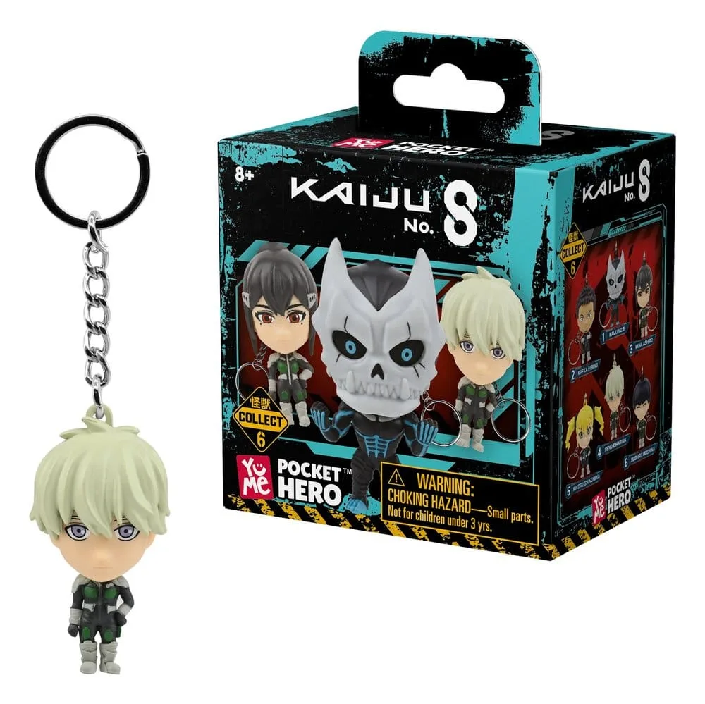 Kaiju No. 8 Keychain Display – Pocket Hero Series 1 12 Blind Boxes 13