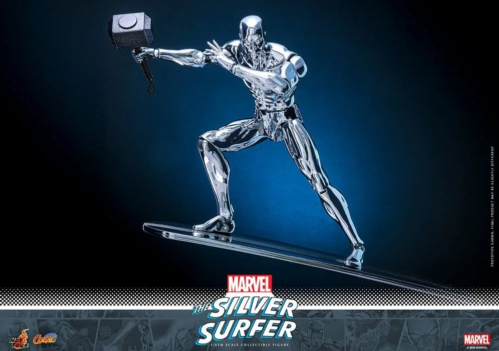 Marvel Action Figure – Silver Surfer 1/6 Scale 32 cm 8