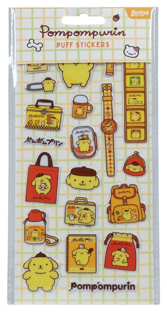 Sanrio Sticker Set – Pompompurin