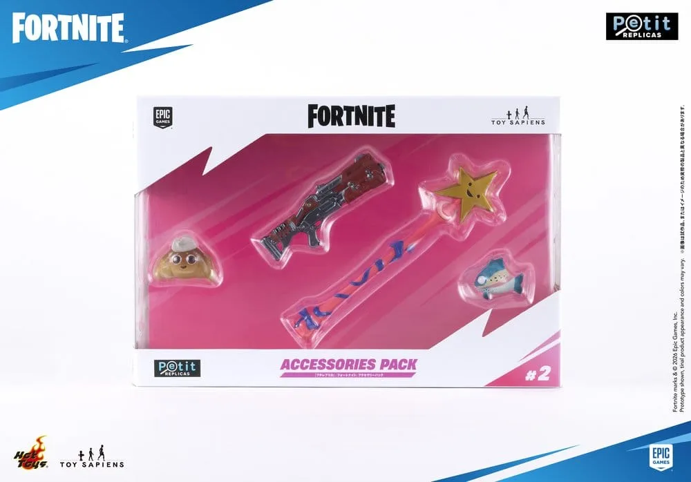 Fortnite Accessory Packs – Petit Replicas Series 1 Assortment of 8 24