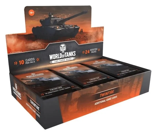 World of Tanks TCG Booster Display – Twinfire English 24 Packs