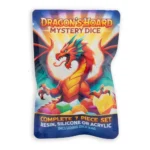 Glassstaff dobbelset – Dragon's Hoard Mystery Pouch 7-delig 1