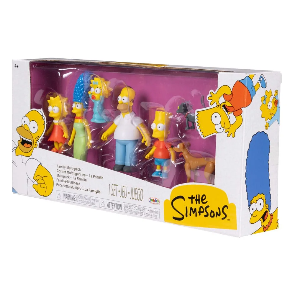 The Simpsons Mini Figures – Family and Pets 7-Pack 6 cm 3