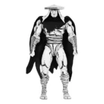 TMNT Action Figure – Black and White Foot Assassin 18 cm 1