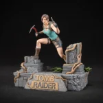 Tomb Raider Statue – Lara Croft with Swappable Accessories 24 cm 15