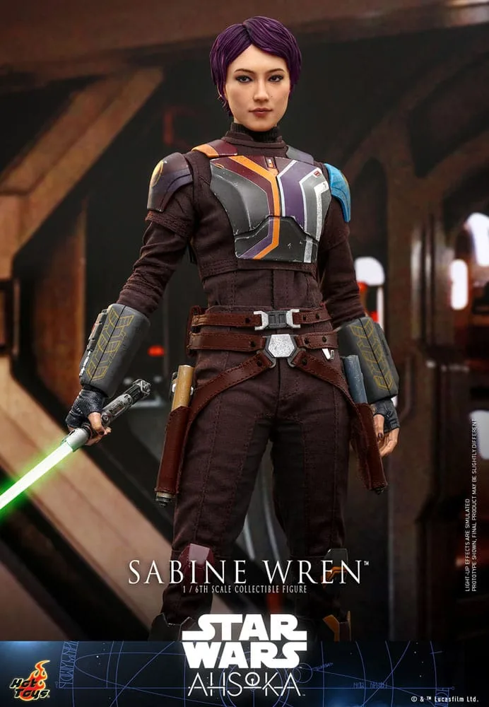 Star Wars Ahsoka Action Figure – Sabine Wren 1/6 Scale 28 cm 11