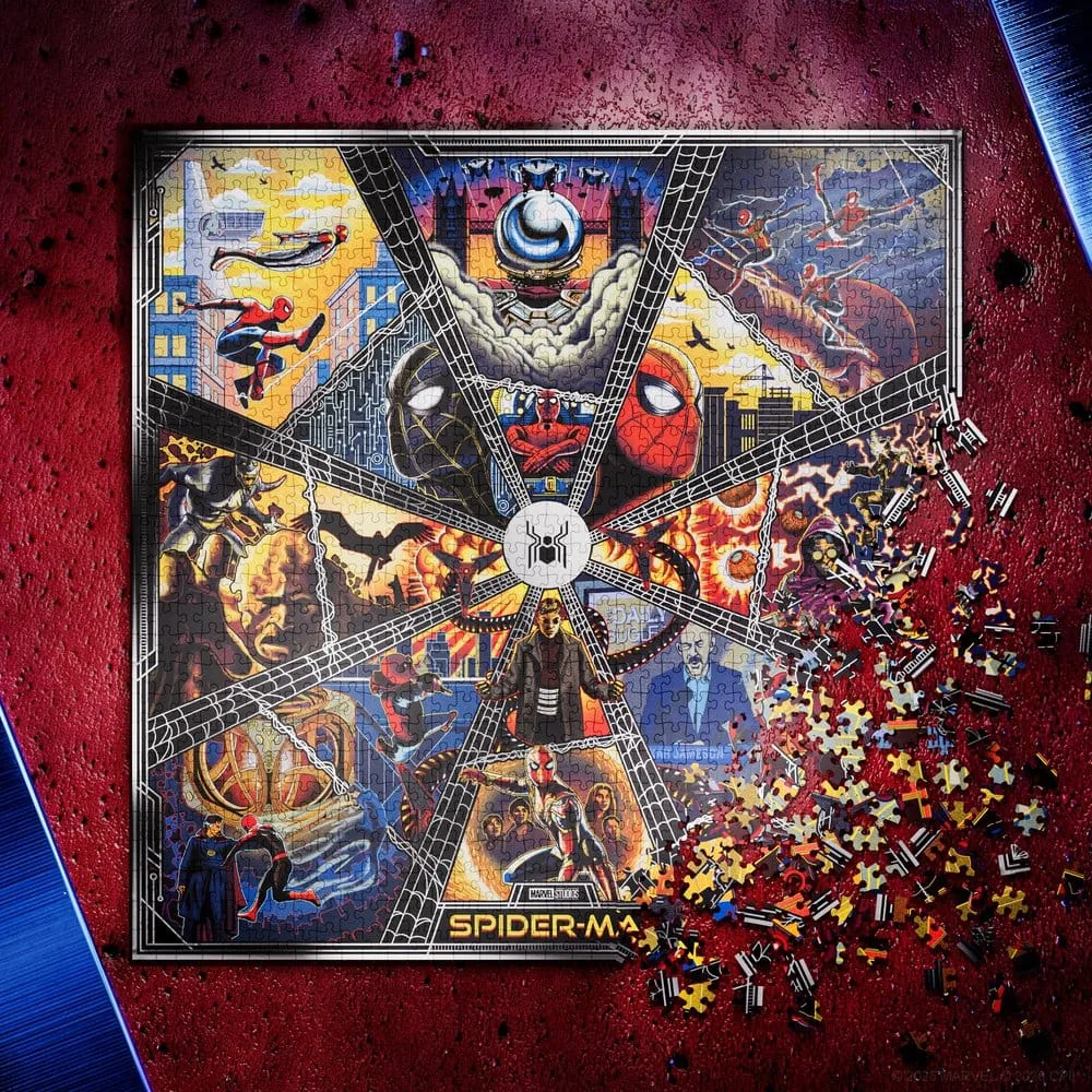 Spider-Man Legpuzzel – Multi-Dimensional 1000 Stukjes 65 x 65 cm 7