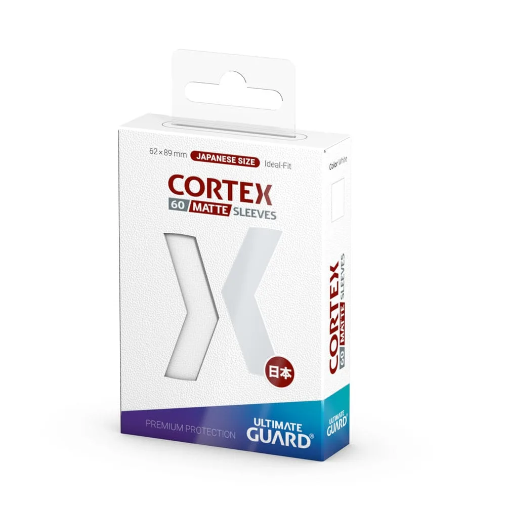 Ultimate Guard Card Sleeves – Cortex Matte White Japanese 60-Pack 3