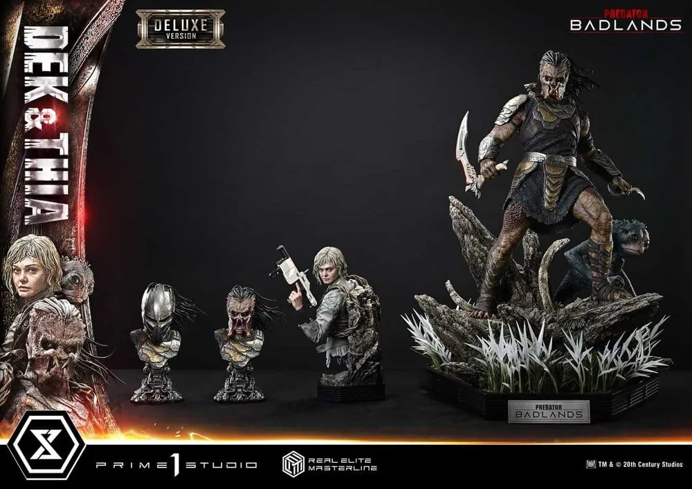 Predator Badlands Statue – Dek & Thia Deluxe 87 cm 12