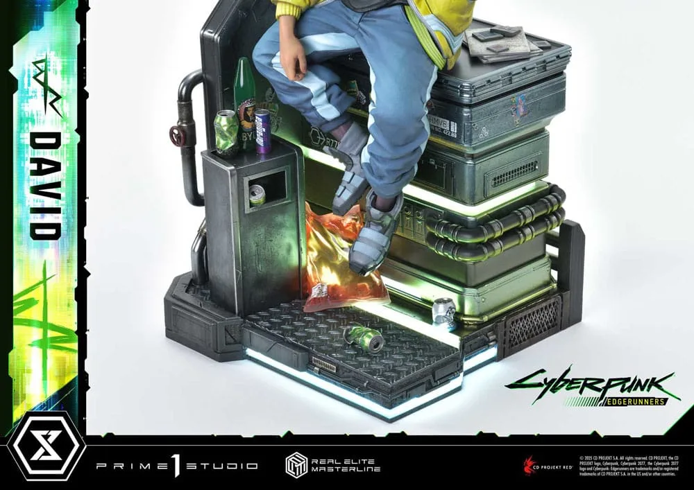 Cyberpunk Edgerunners Statue – David 1/4 Scale 58 cm 17