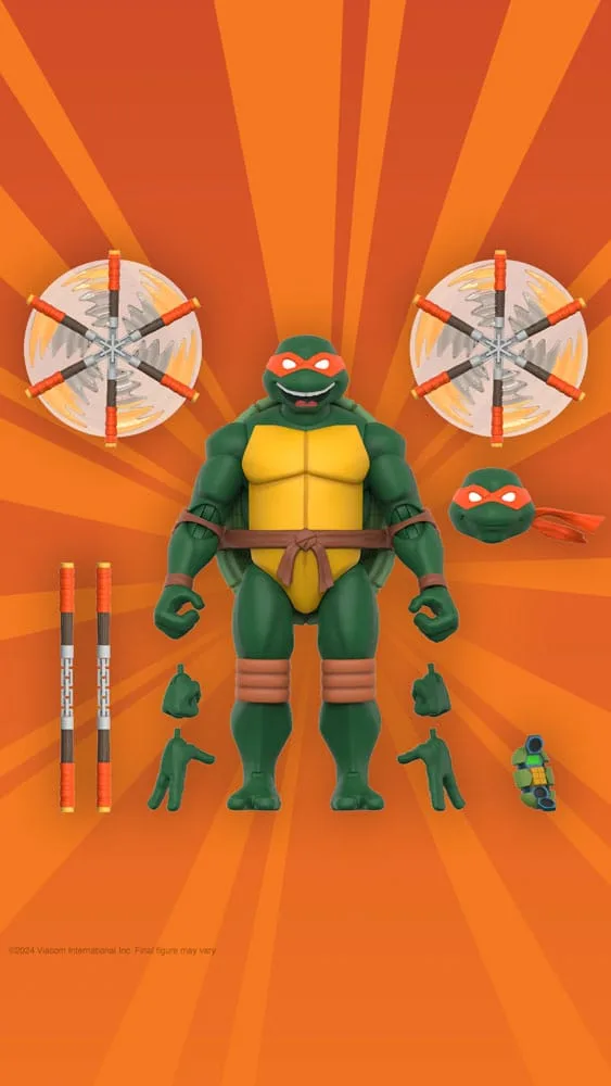 TMNT Action Figure – Michelangelo Ultimates Wave 12 18 cm 5