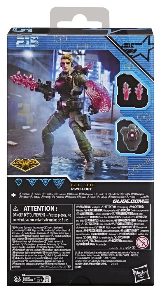 G.I. Joe actiefiguur – Night Force Psych-Out 15 cm 2
