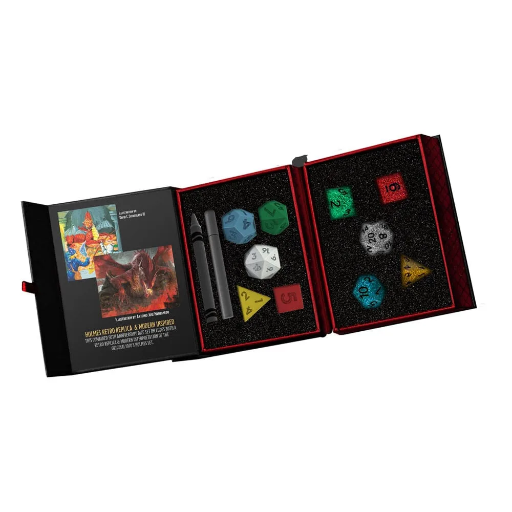 Dungeons & Dragons Dice Set – 50th Anniversary Then & Now