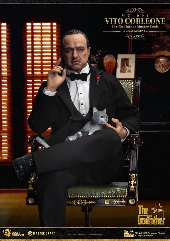 The Godfather Statue – Vito Corleone Master Craft 31 cm 1