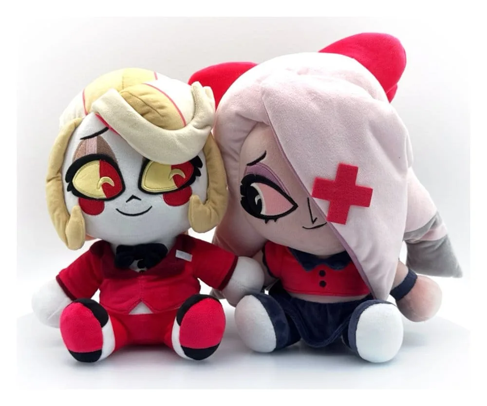 Hazbin Hotel Plush Set – Valentine Charlie and Vaggie 22 cm