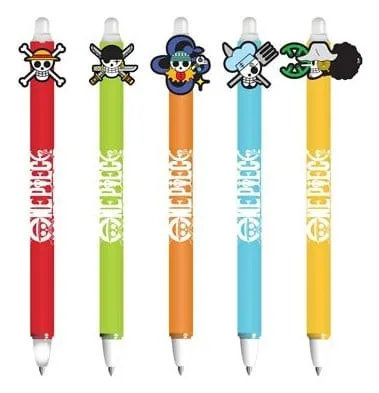 One Piece Erasable Gel Pens – Emblems 30-Piece Display 1