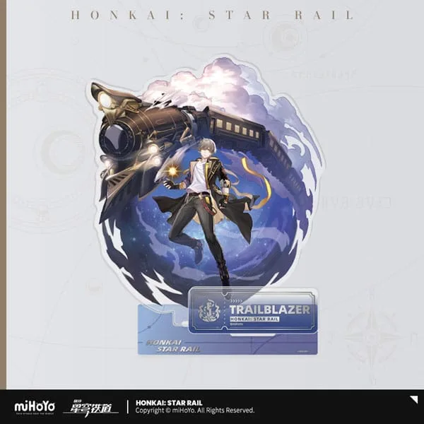 Honkai Star Rail Acrylic Figure – Male Trailblazer 16 cm