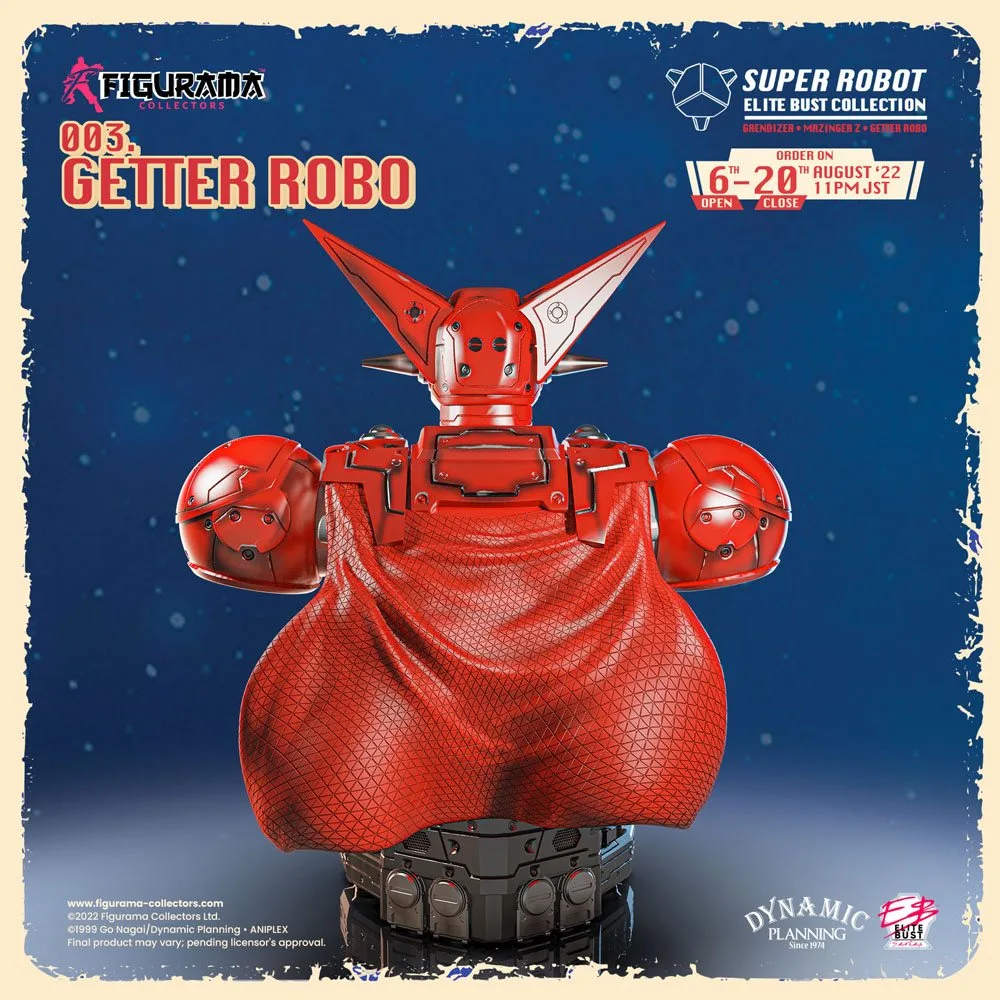 Getter Robo Buste – Super Robot Elite 1:3 26 cm 3