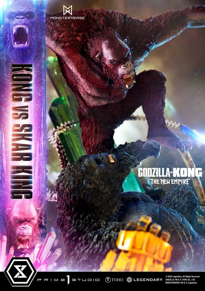 Godzilla x Kong Diorama Statue – Kong vs Skar King 104 cm 19