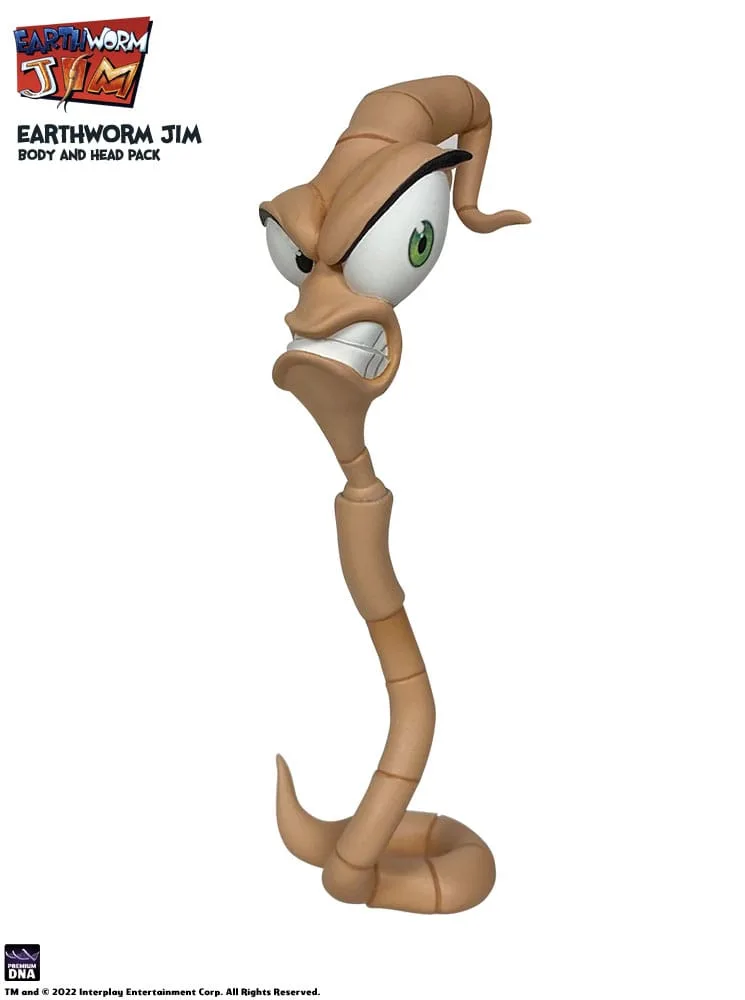 Earthworm Jim Accessory Pack – Wave 1 Worm Body and Heads 7